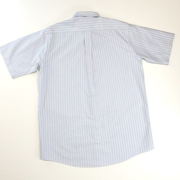 L.L. Bean Men's Button Down Casual Polo Shirt Wrinkle Resistant 16 1/2 TALL - Picture 2 of 12